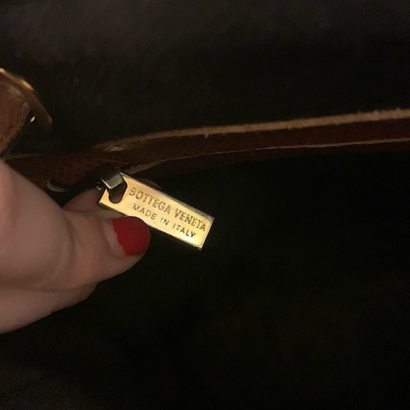 Bottega Veneta Black Nappa Leather Bag with Gold Hardware (Vintage 90s) - Picture 6 of 8